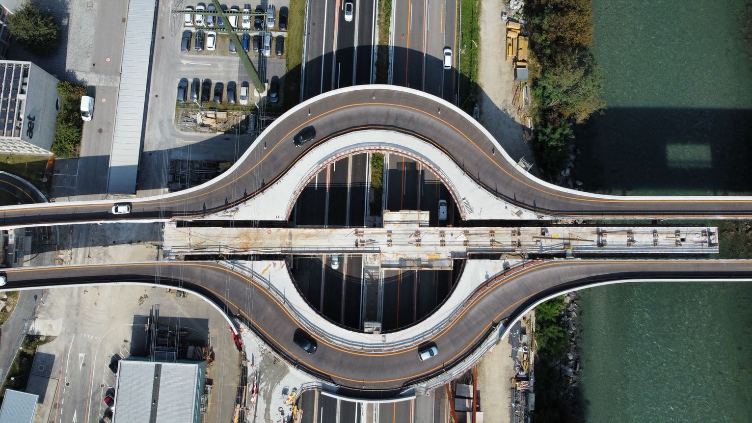 Ausschub Hohlkasten Ponte della Toretta